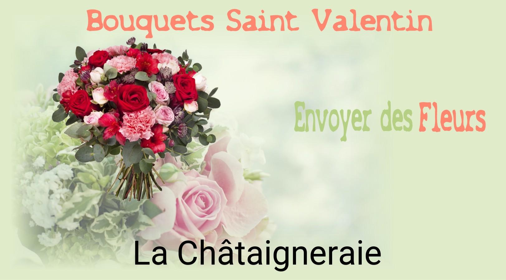 Roses de Saint-Valentin livrées à La Châtaigneraie